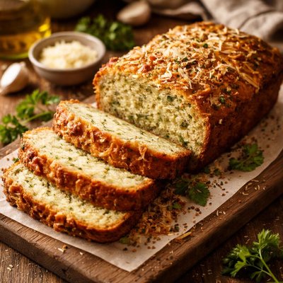Image of Zucchini and Parmesan Bread
