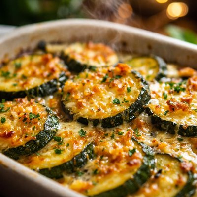 Image of Zucchini and Parmesan Gratin