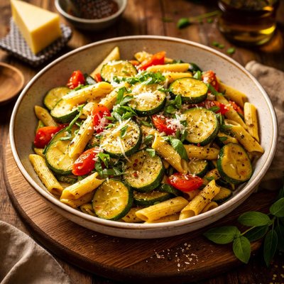 Image of Zucchini and Penne Toss