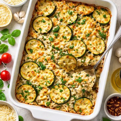 Image of Zucchini and Rice Casserole