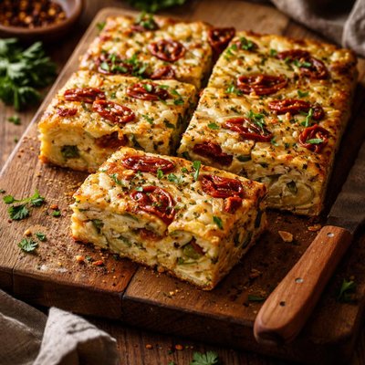 Image of Zucchini and Semi Dried Tomato Slice Bake