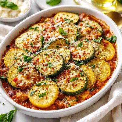 Image of Zucchini and Squash Parmesan