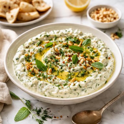 Image of Zucchini and Yogurt Dip Koosa Ma Zanjabeel