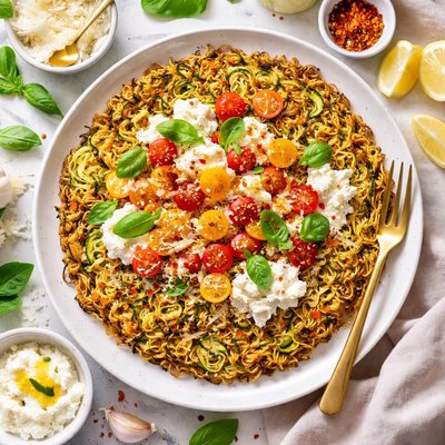 Image of Zucchini Angel Hair Pancake