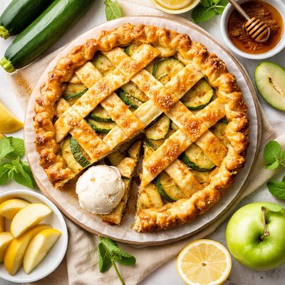 Image of Zucchini Apple Pie
