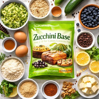 Image of Zucchini Base Aka Z B for Cakes Cookies Pie