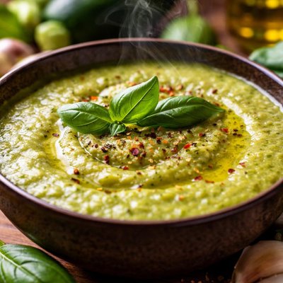 Image of Zucchini Basil Soup