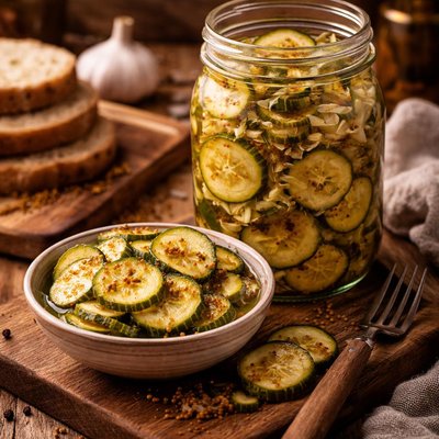 Image of Zucchini Bread and Butter Pickles
