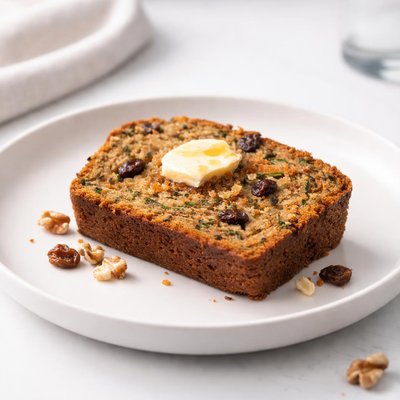 Image of Zucchini Carrot Raisin Walnut Bread