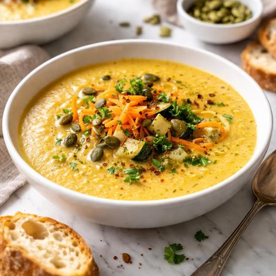 Image of Zucchini Carrot Soup
