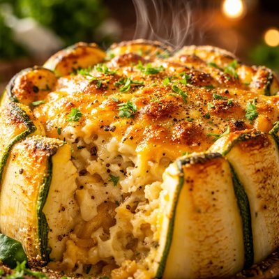 Image of Zucchini Cheese Charlotte