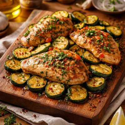 Image of Zucchini Chicken