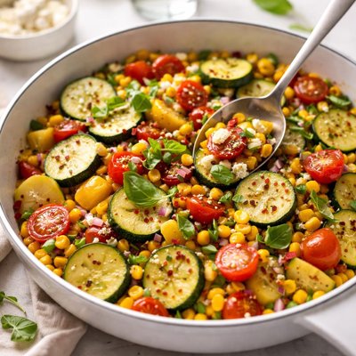 Image of Zucchini Corn and Tomato Combo