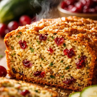 Image of Zucchini Cranberry Relish Bread