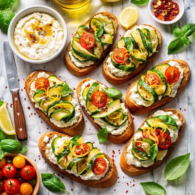Image of Zucchini Crostini
