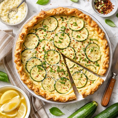 Image of Zucchini Custard Pie