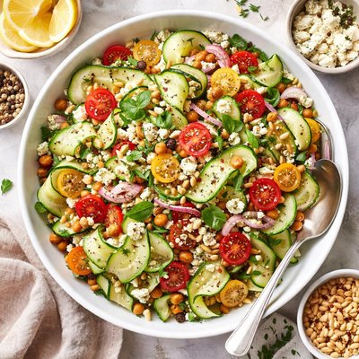 Image of Zucchini Feta Salad