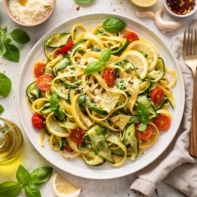 Image of Zucchini Fettuccine