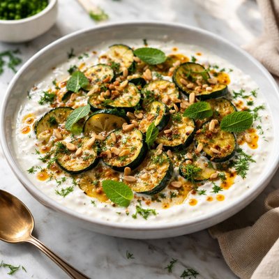 Image of Zucchini in Yogurt