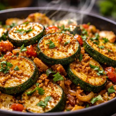 Image of Zucchini Ki Bhaji Stir Fried Zucchini