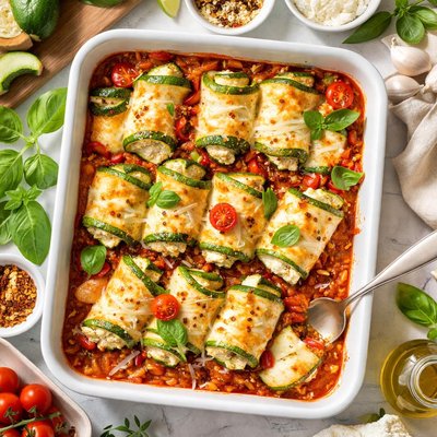 Image of Zucchini Manicotti