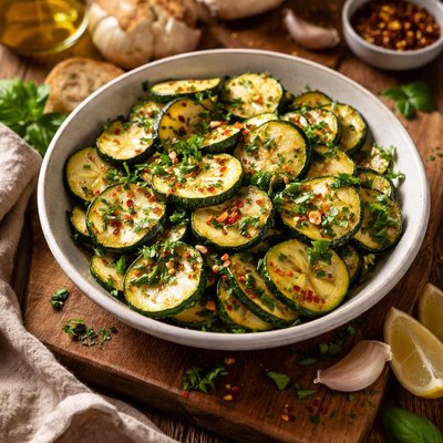 Image of Zucchini Marinata Marinated Zucchini Salad