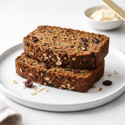 Image of Zucchini Molasses Raisin Bread
