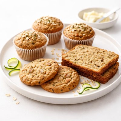 Image of Zucchini Muffins Cookies Bread