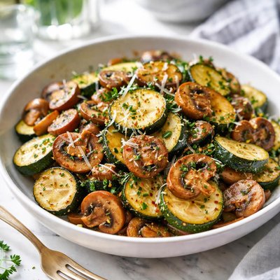 Image of Zucchini Mushroom Medley