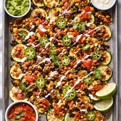 Image of Zucchini Nachos