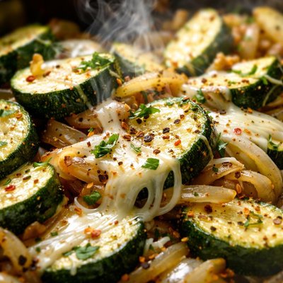 Image of Zucchini Onions with Mozzarella