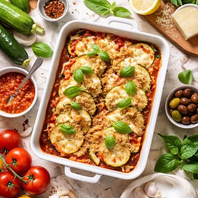 Image of Calabacín Parmesano Keto