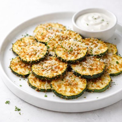 Image of Zucchini Parmesan Crisps