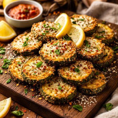 Image of Zucchini Parmesan with Lemon