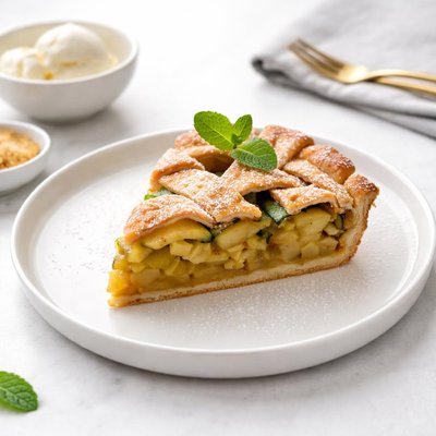 Image of Zucchini Pie Mock Apple Pie