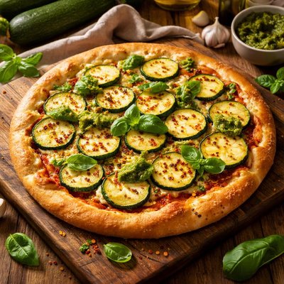 Image of Zucchini Pizza