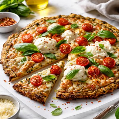 Image of Zucchini Pizza Crust