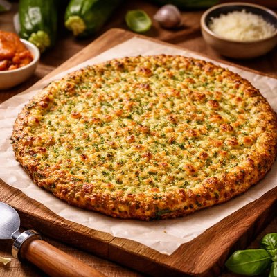 Image of Zucchini Pizza Dough