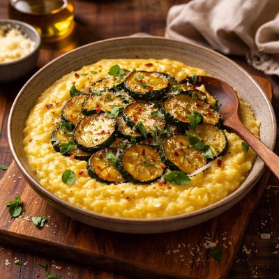 Image of Zucchini Polenta