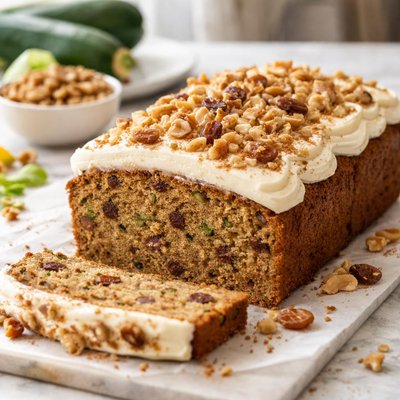 Image of Zucchini Raisin Spice Cake