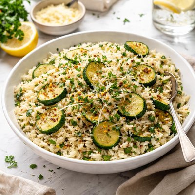 Image of Zucchini Rice Pilaf
