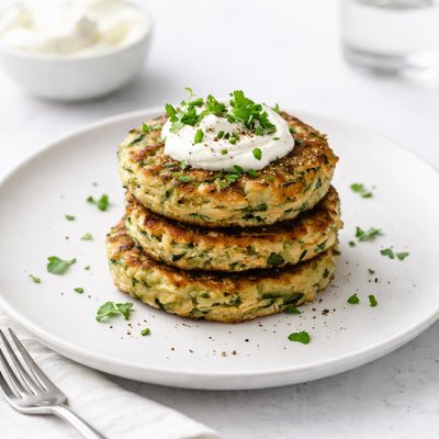 Image of Zucchini Skillet Cakes