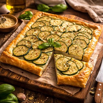 Image of Zucchini Tart