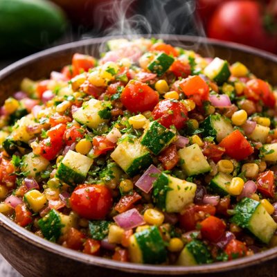 Image of Zucchini Tomato Salsa