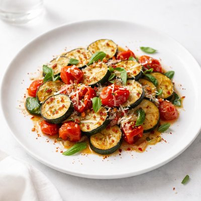 Image of Zucchini Tomato Skillet