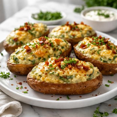 Image of Zucchini Twice Baked Potatoes