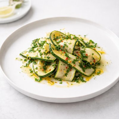 Image of Zucchini with Citrus Herb Dressing