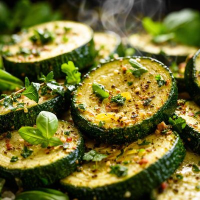 Image of Zucchini with Summer Herbs