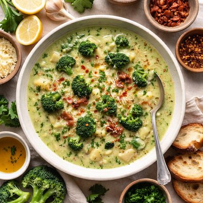 Image of Zuppa Di Broccoli Broccoli Soup