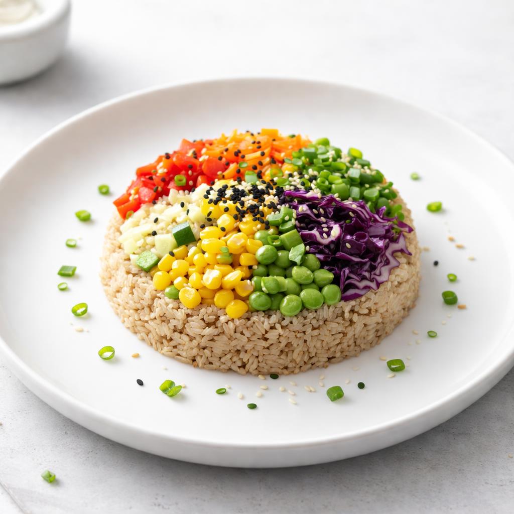 Low Fat Seven-Colored Brown Rice Recipe